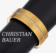 18 kt Gold CHRISTIAN BAUER Brillant-Ring, GG 750/000,