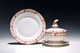 Bonboniere mit 2 Tellern, Gräf & Krippner, Selb Bavaria,