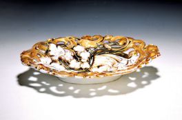 Prunkschale, Meissen, um 1870-80, 1. Wahl, Porzellan,