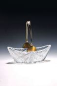 Kristallkorb in Schiffchenform, Sowjetunion, 2. Hälfte 20.