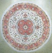 Täbriz fein(50 Raj), Persien, Ende 20.Jhd, Korkwolle mit