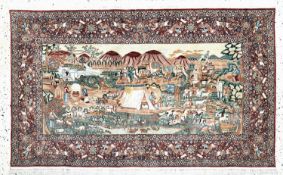 Hereke Seide Sehr fein, China, Mitte 20.Jhd, reine