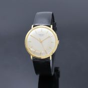 DUGENA Festa Herrenarmbanduhr in GG 750/000, Schweiz um