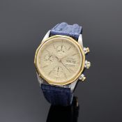 TISSOT PR 100 Armbandchronograph in Stahl, Schweiz 1980er