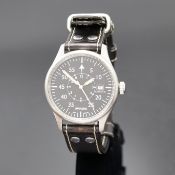 JUNKERS Fliegeruhr in Stahl, Deutschland um 2015,