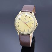 WAGNER Armbanduhr in GG 585/000, Schweiz um 1970,