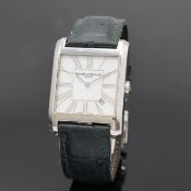 BAUME & MERCIER rechteckige Armbanduhr in Stahl, Schweiz