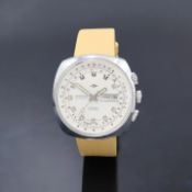 MONDIA Memory sehr seltene Armbanduhr mit Rechenschieber