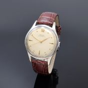 DOXA große Armbanduhr in Stahl, Schweiz um 1965,