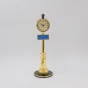 Jaeger-LeCoultre Rue de la Paix vergoldete Tischuhr mit