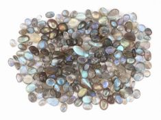 Lot lose Labradorite, zus. ca. 507.88 ct, Cabochons in