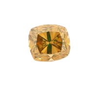 Loser Diamant, 0.75 ct natural fancy deep brownish