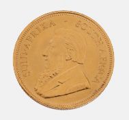 Goldmünze Krügerrand 2013, Springbock, Fyngoud 1 Oz. Fine