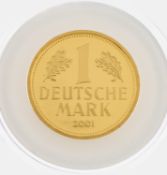 1 Deutsche Mark, sogn. Goldmark, Deutsche Bundesbank 2001,