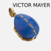 18 kt Gold VICTOR MAYER für FABERGE Email-