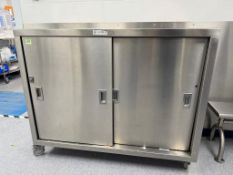 Stainless Steel Cabinet on Casters