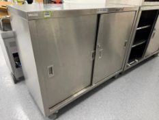 Stainless Steel Cabinet on Casters