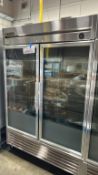True TS-49G-LD 2 Dr Glass Deli Refrigerator