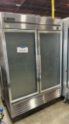 True TS-49G-LD 2 Dr Glass Deli Refrigerator