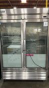 True TS-49G-HC-FCD01 2 Dr Glass Deli Refrigerator