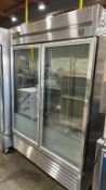 True TS-49G-LD 2 Dr Glass Deli Refrigerator