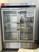 Summit ARG49ML 2-Glass Door Refrigerator