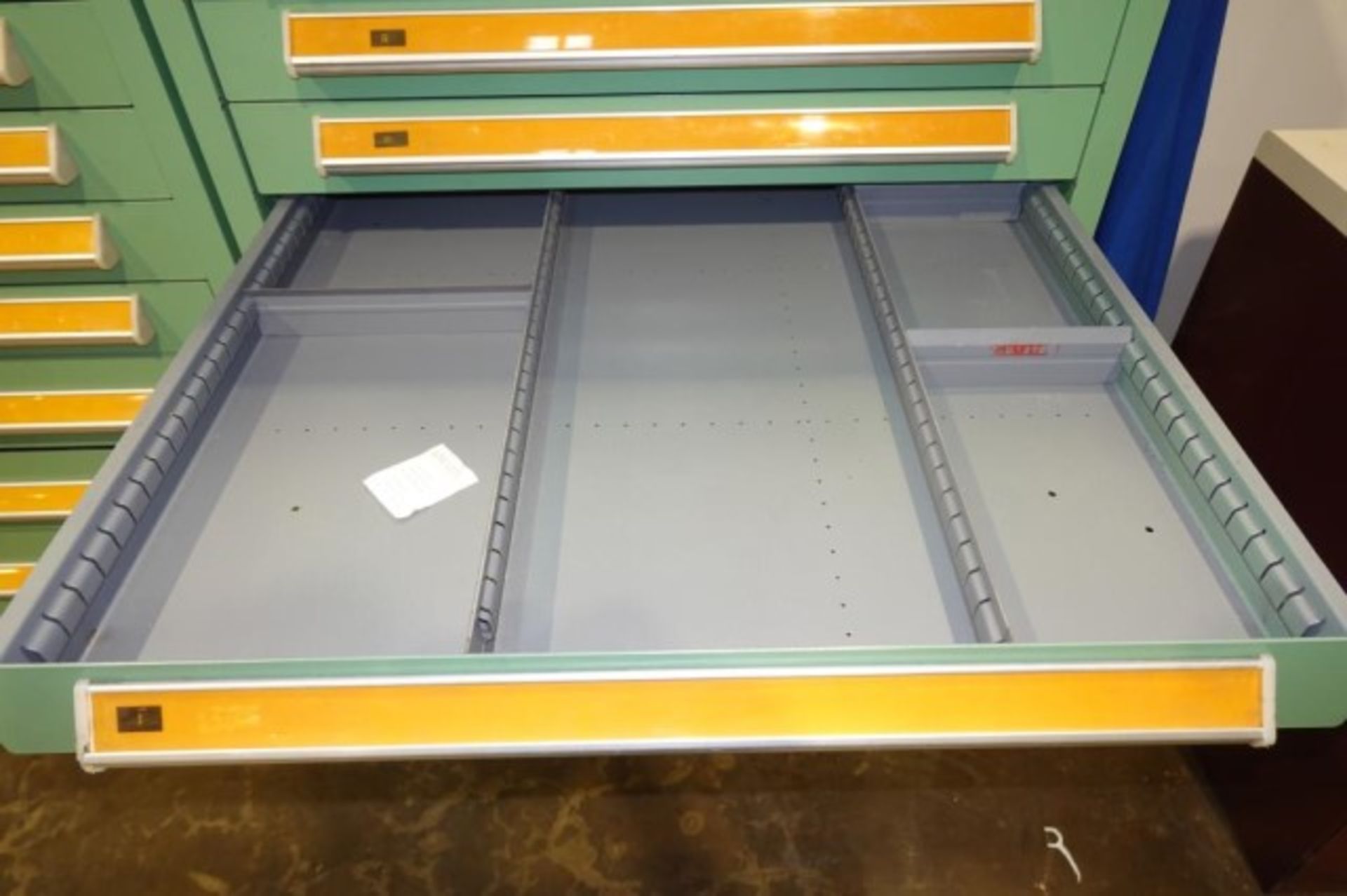 Stanley Vidmar 14-Drawer Parts Supply Cabinet - Image 5 of 6