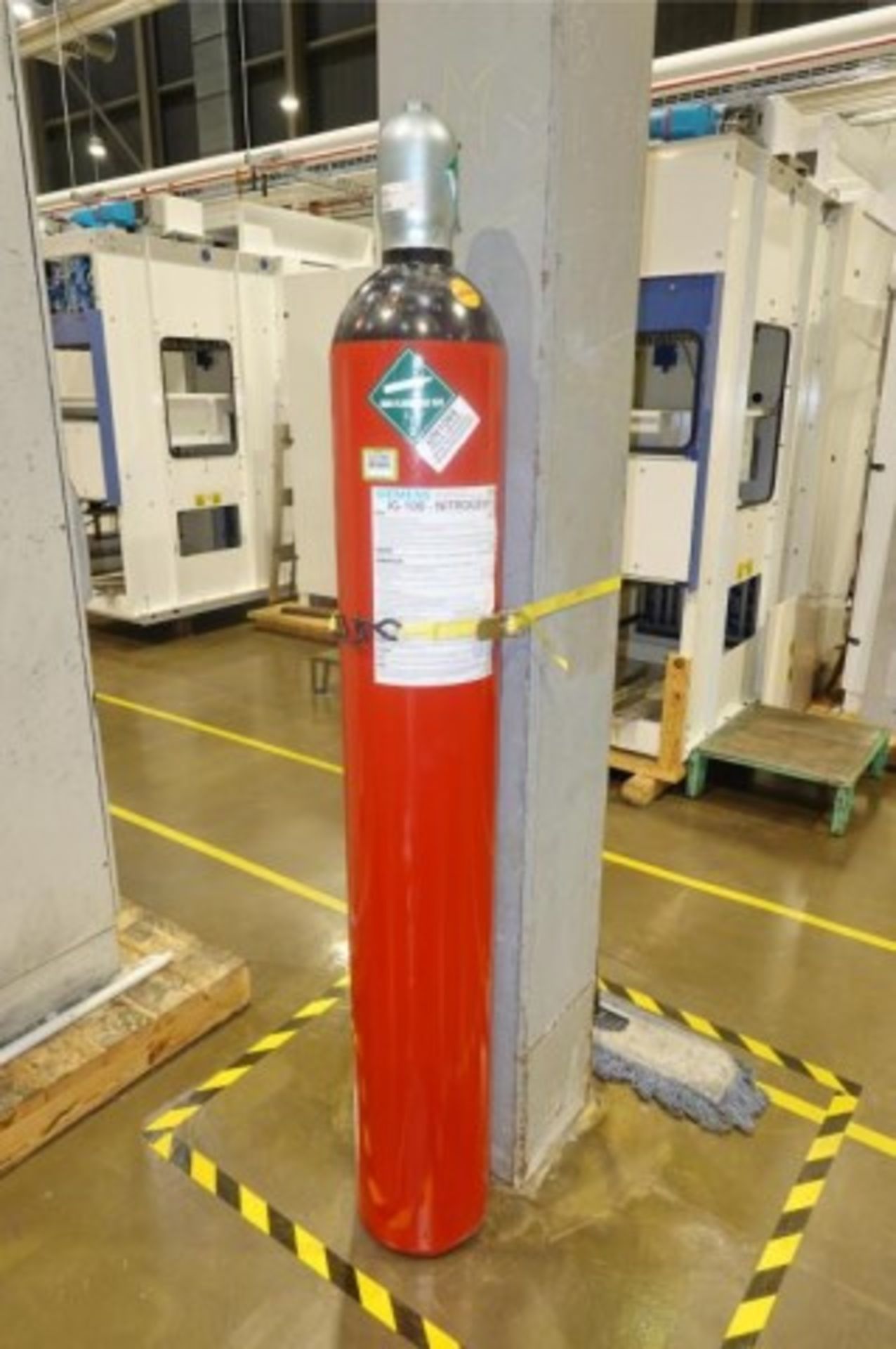 Nitrogen Fire Suppression Cylinder- Spare