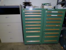 Stanley Vidmar 10-Drawer Parts Supply Cabinet