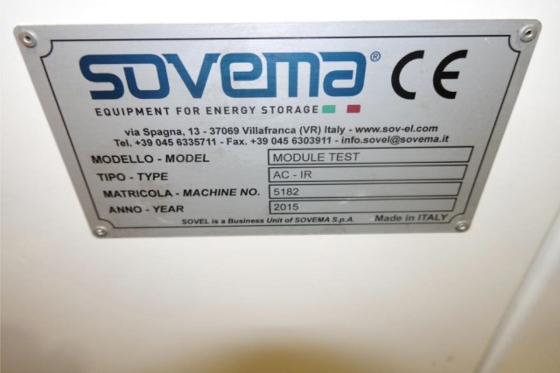 Sovema ACIR Module Tester - Image 14 of 21