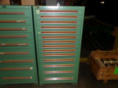 Stanley Vidmar 14-Drawer Parts Supply Cabinet
