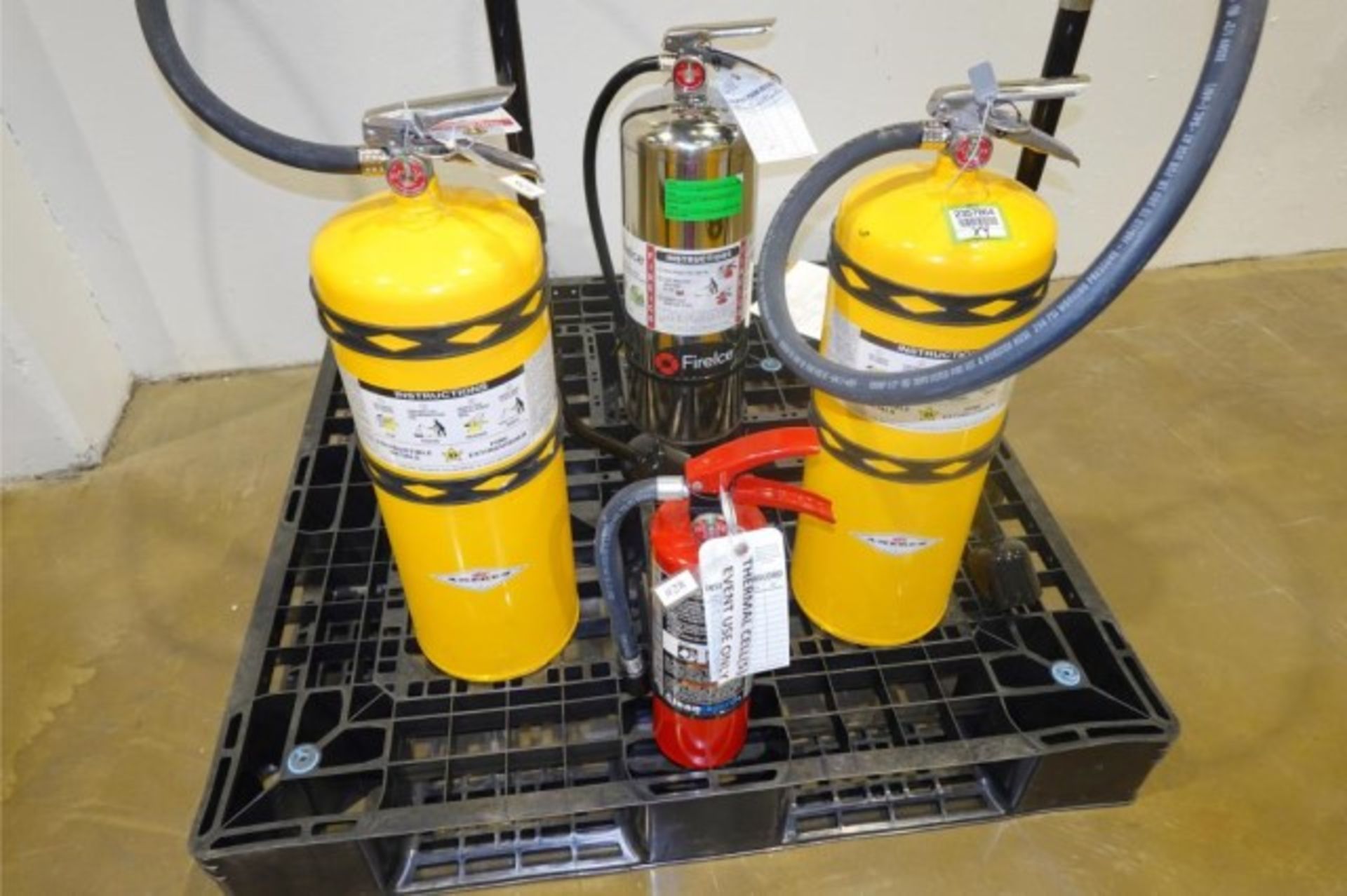 Manufacturing Floor Fire Extinguishers