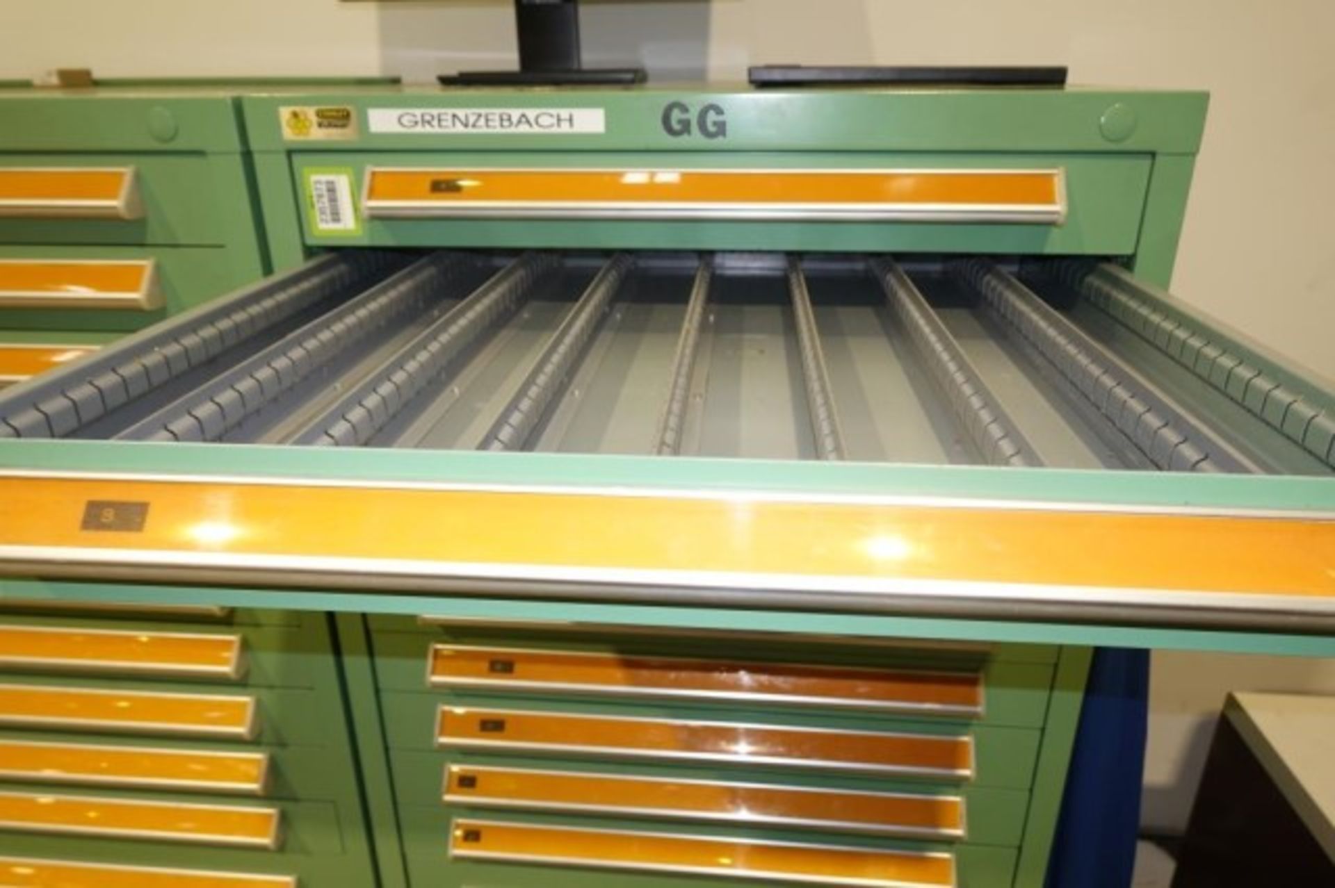 Stanley Vidmar 14-Drawer Parts Supply Cabinet - Image 2 of 6