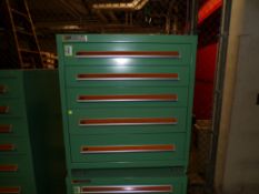 Stanley Vidmar 5-Drawer Parts Supply Cabinet