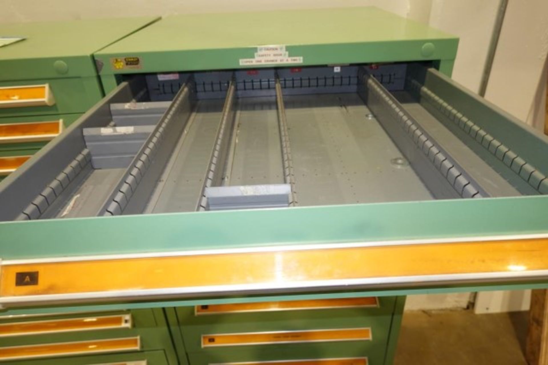 Stanley Vidmar 9-Drawer Parts Supply Cabinet - Image 2 of 7