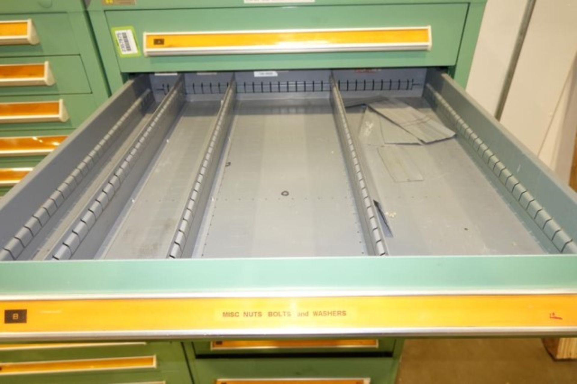 Stanley Vidmar 9-Drawer Parts Supply Cabinet - Image 3 of 7