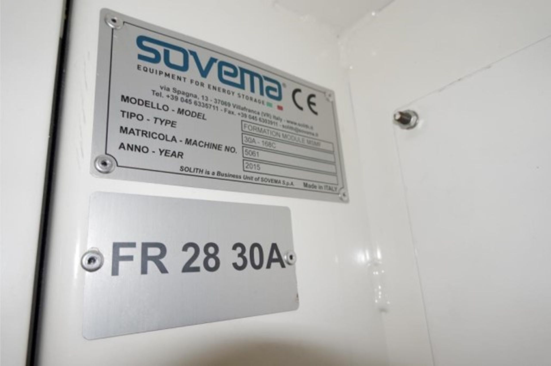 Sovema Formation Module MSMF - Image 8 of 22