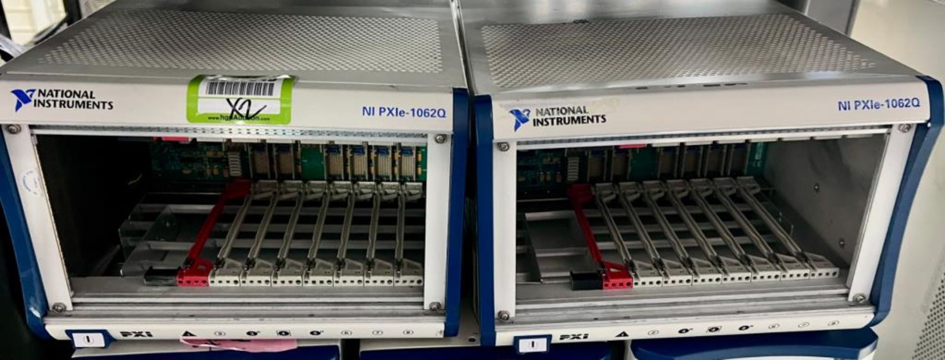 National Instruments PXIe-1062Q Lot of (2) Chassis. HIT #2567049. LOC ...