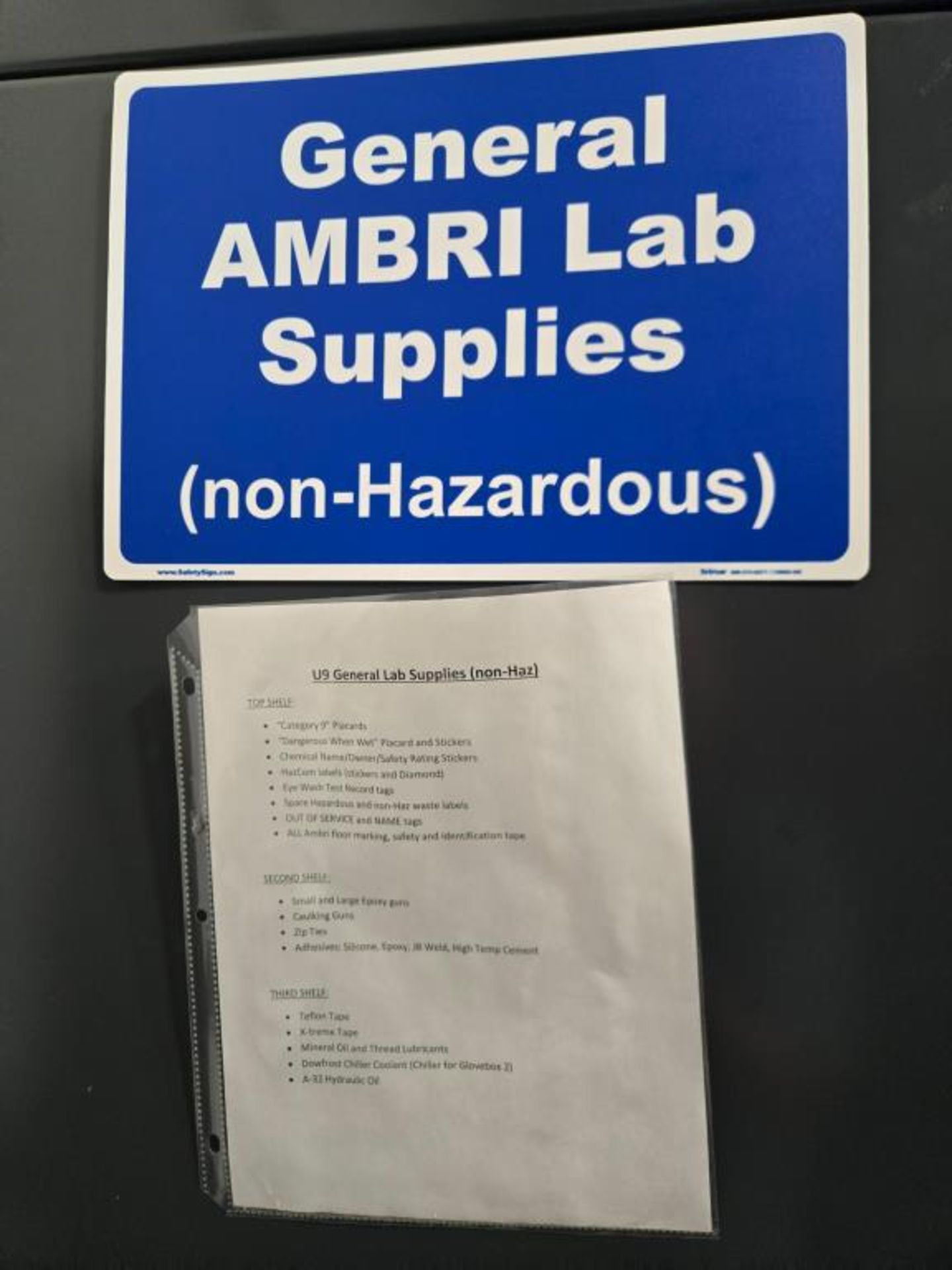 Strong Hold Cabinet w/ Contents - Image 10 of 12