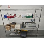 Rack w/ Pump Equipment & Supplies