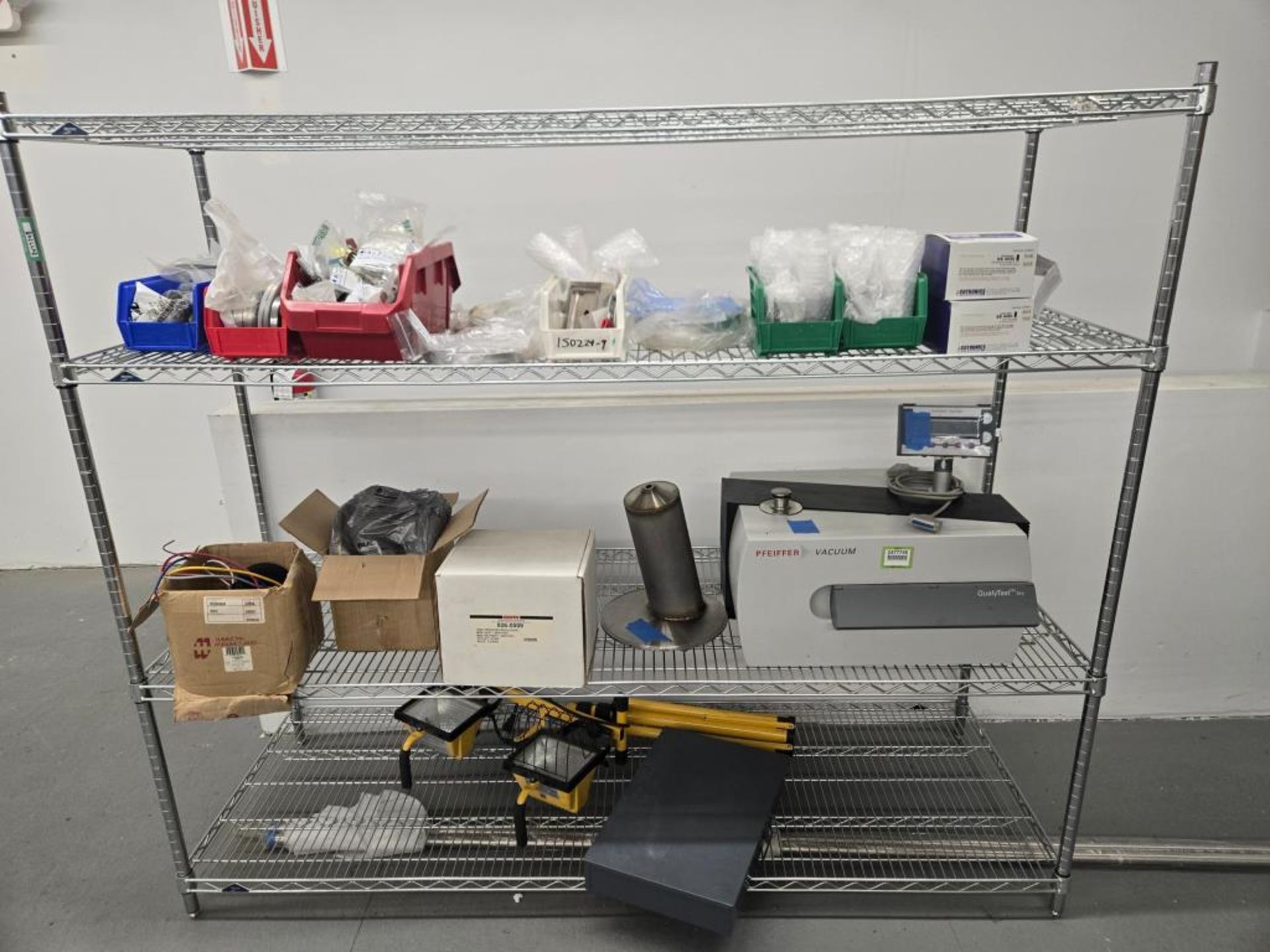 Rack w/ Pump Equipment & Supplies