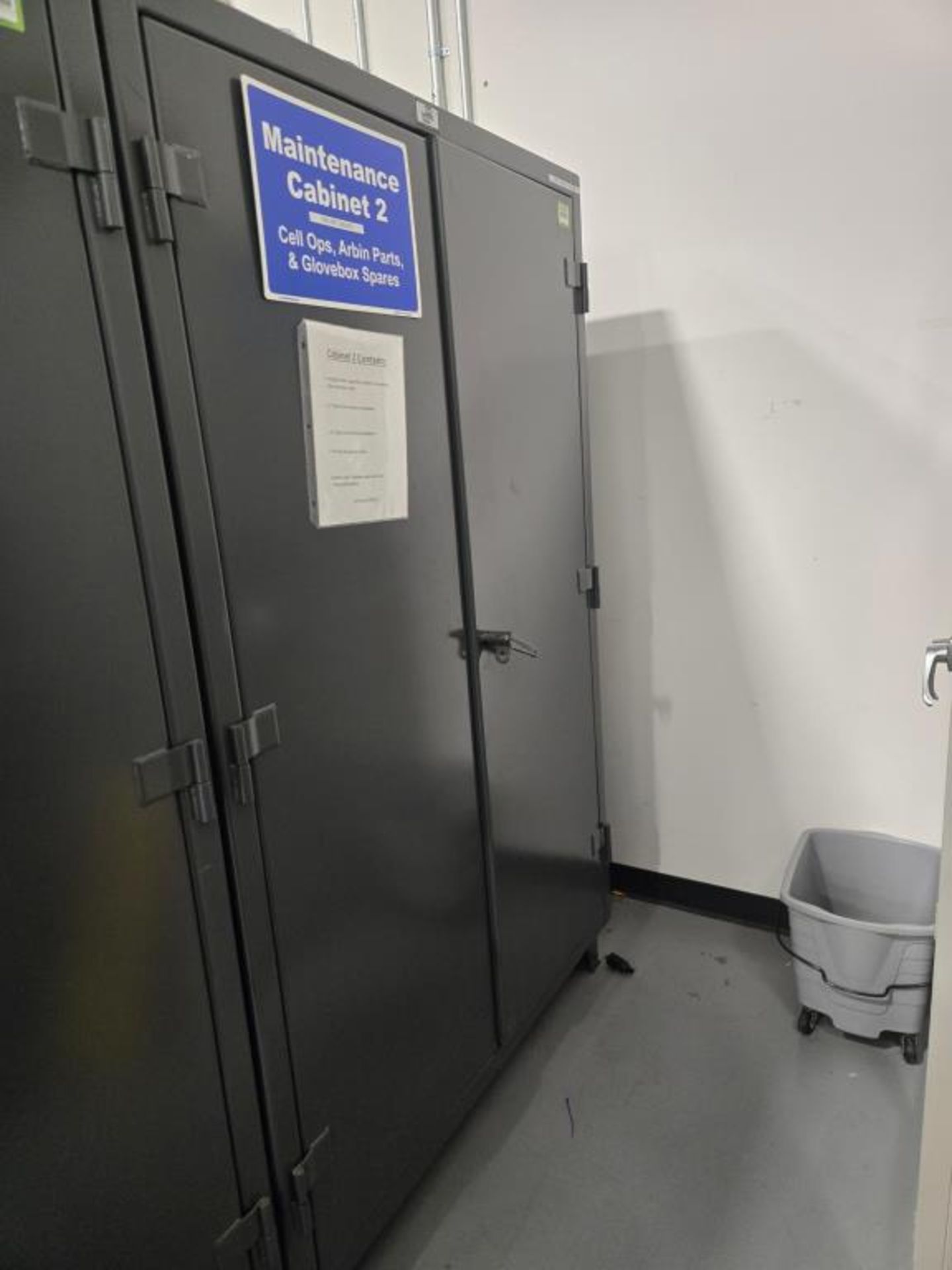 Strong Hold Cabinet w/ Contents