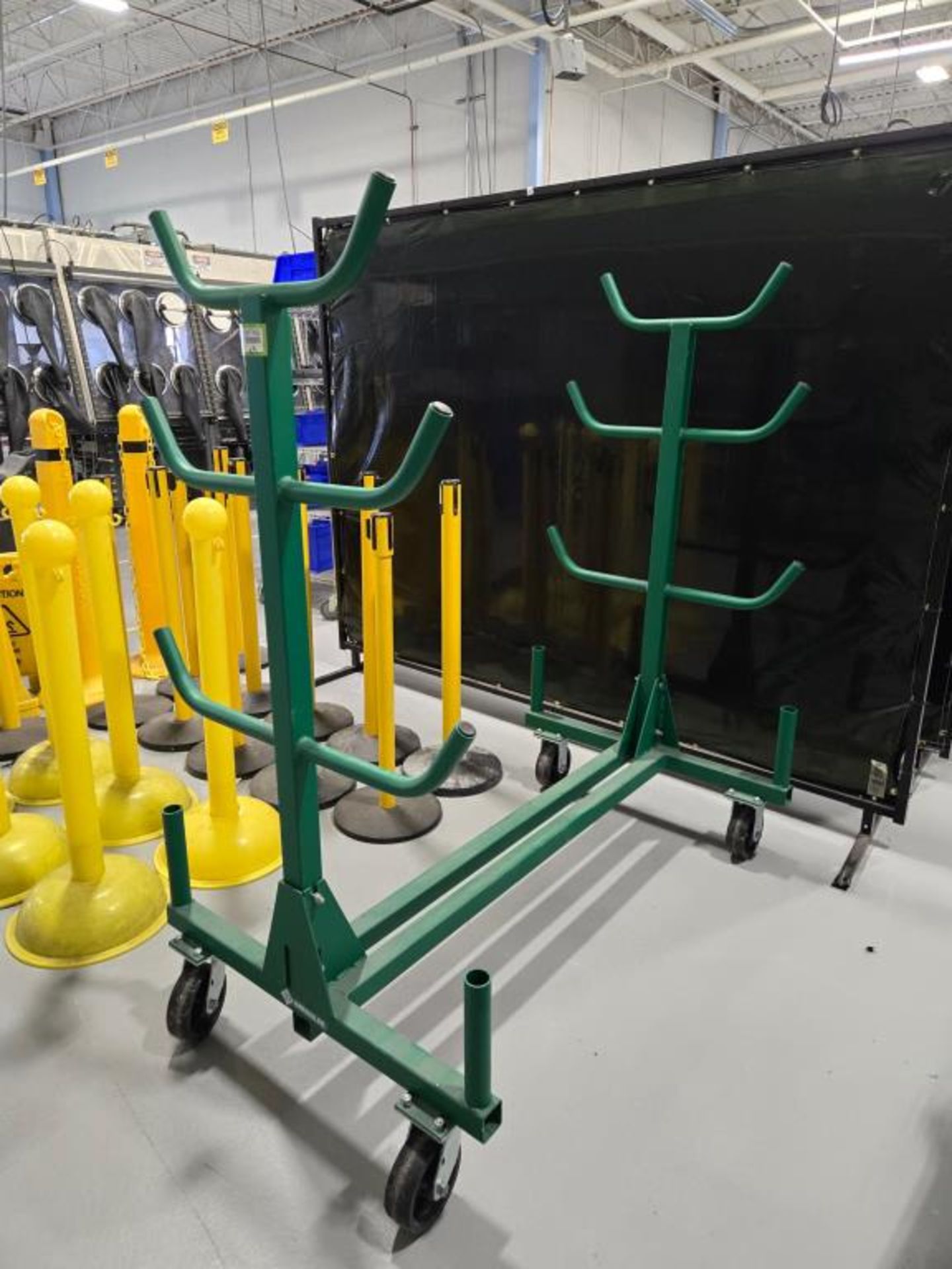 Spg Steel Racks Greenlee/SPG Lot Includes (3) Materials/Pipe Racks. HIT# 2477632. Unit ...