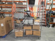 Cart w/ Warehouse Supplies