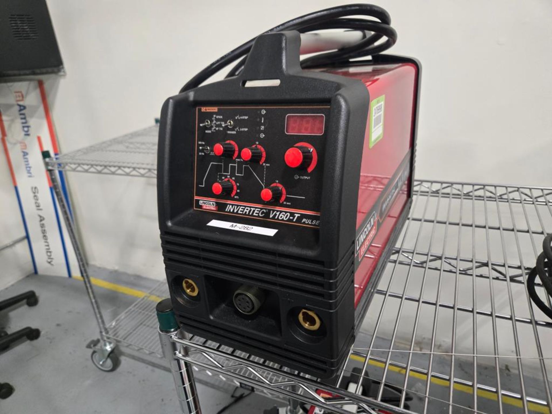 Lincoln Invertec V160-T Pulse TIG Welder w/ Foot Control. SN ...