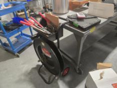 Uline/Rubbermaid Banding Cart & Scale