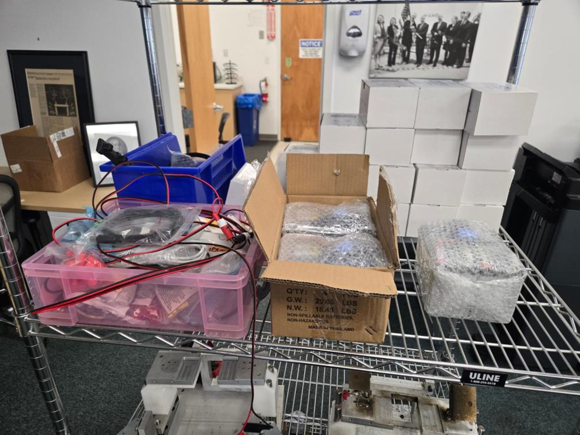 Cabinet & Carts w/ Production Supplies - Image 35 of 47