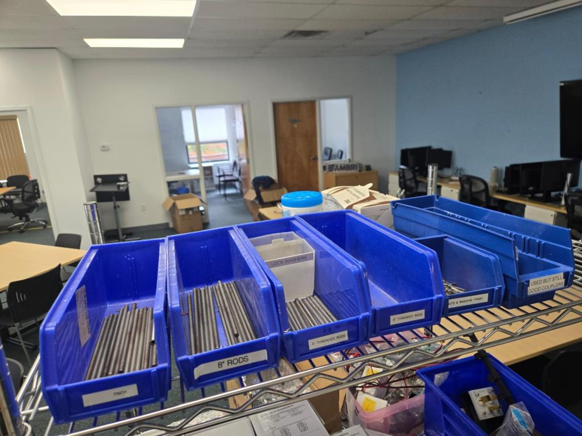 Cabinet & Carts w/ Production Supplies - Image 47 of 47