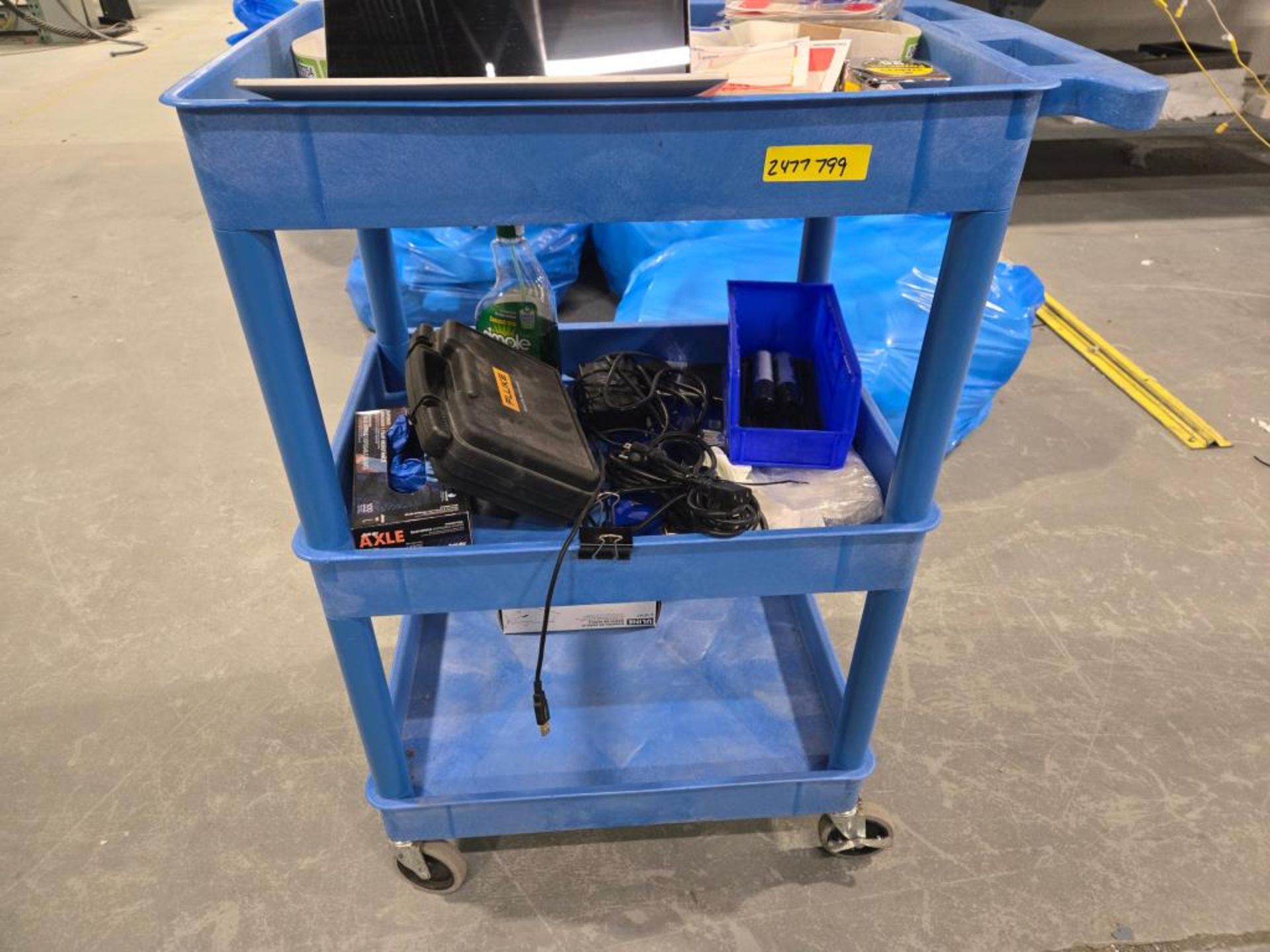 Rubbermaid/Uline Carts & Racks - Image 4 of 7