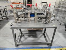 Steel Tables w/ Contents